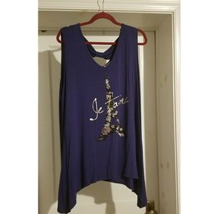 Bow back avenue tank